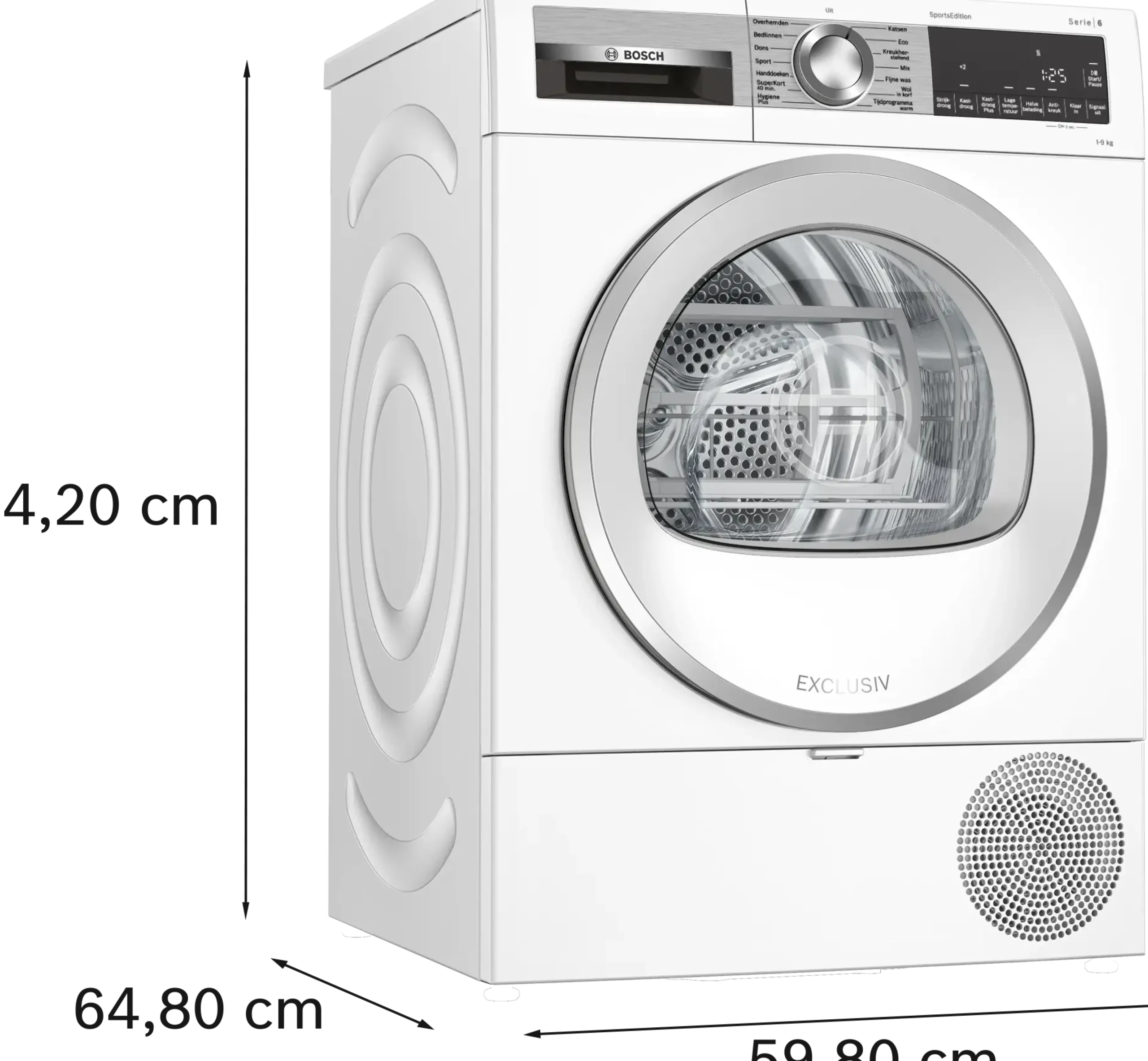 Serie 6 Warmtepompdroger 9 kg