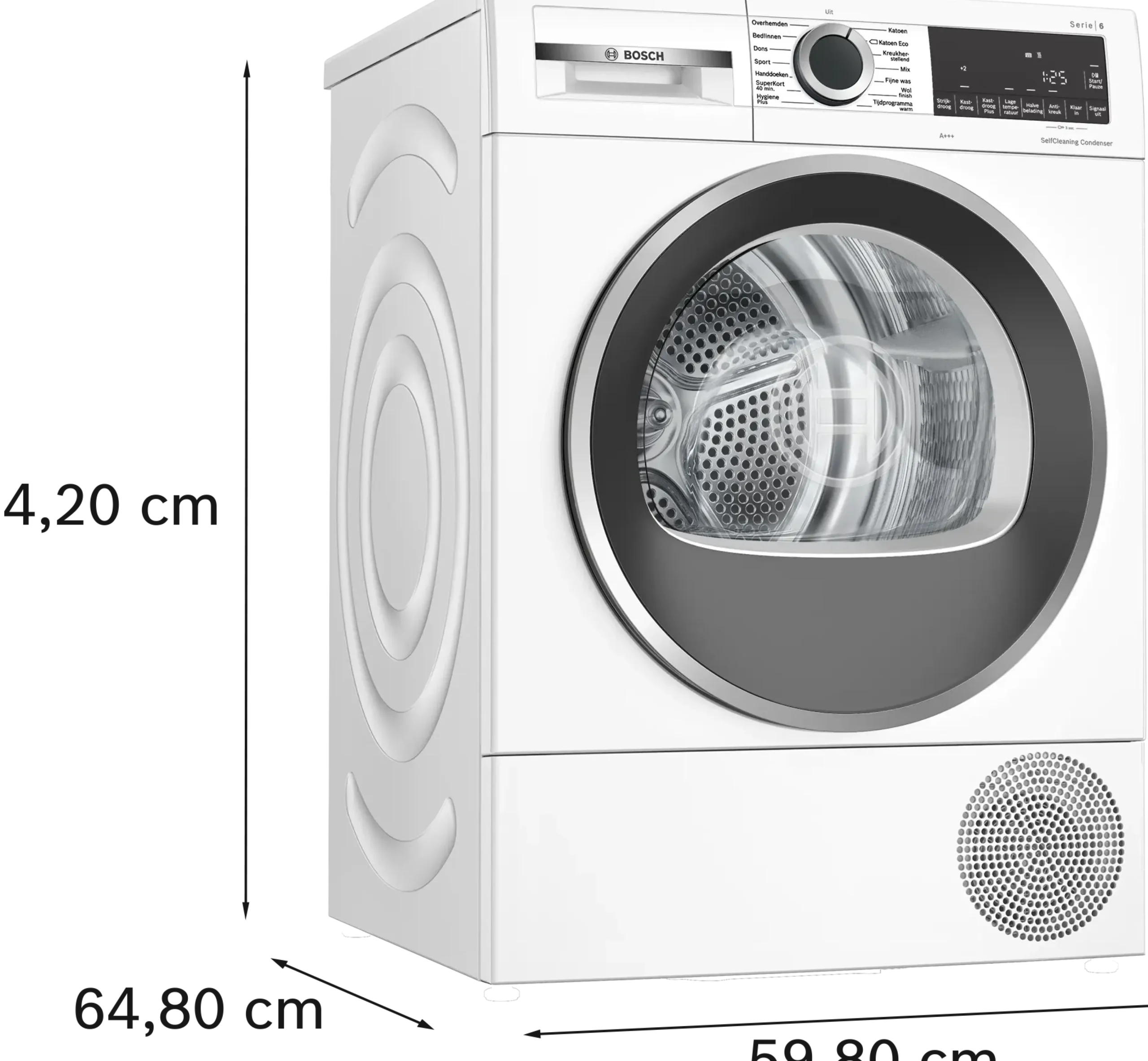 Serie 6 Warmtepompdroger 8 kg
