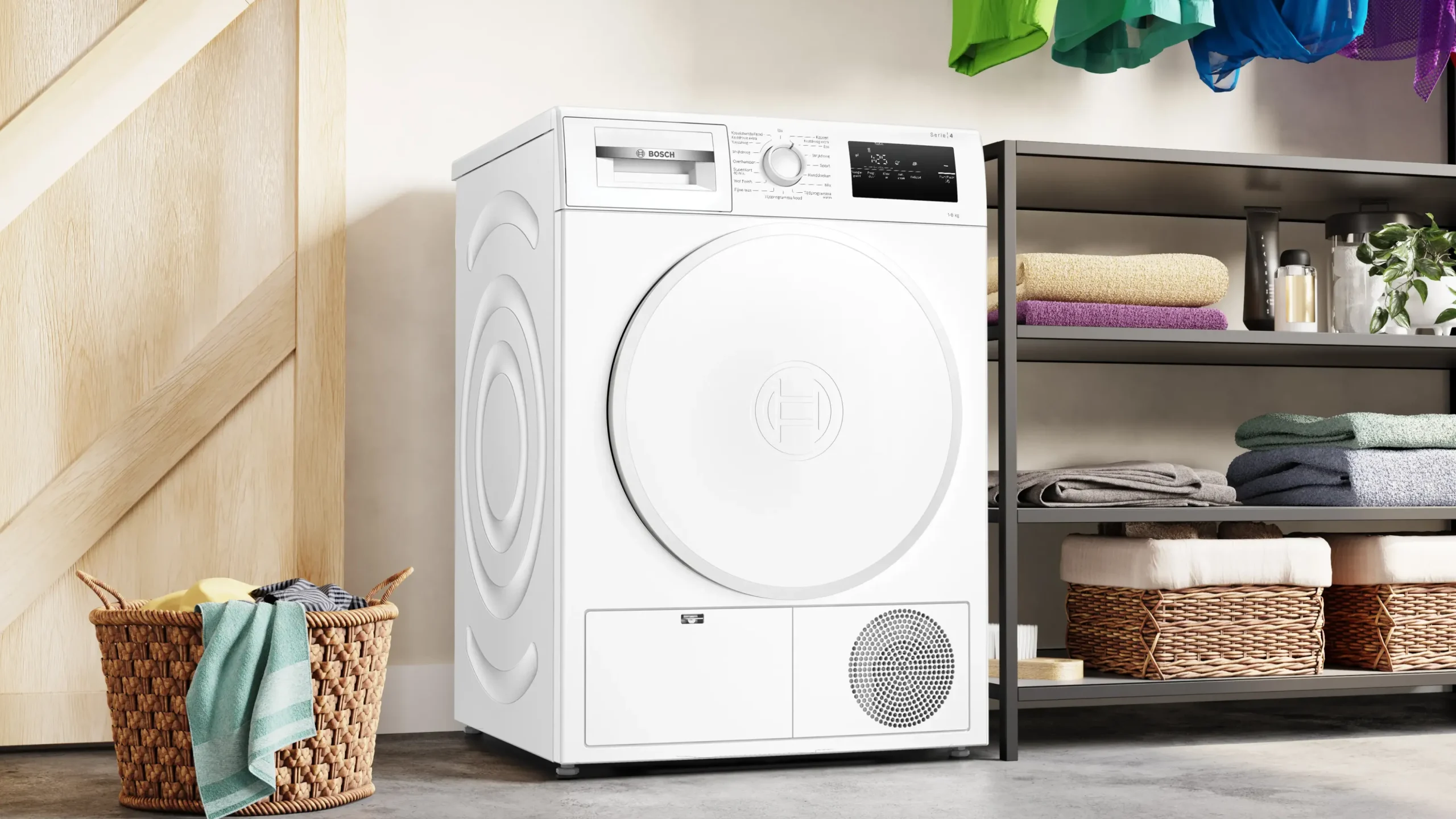 Serie 4 Warmtepompdroger 8 kg