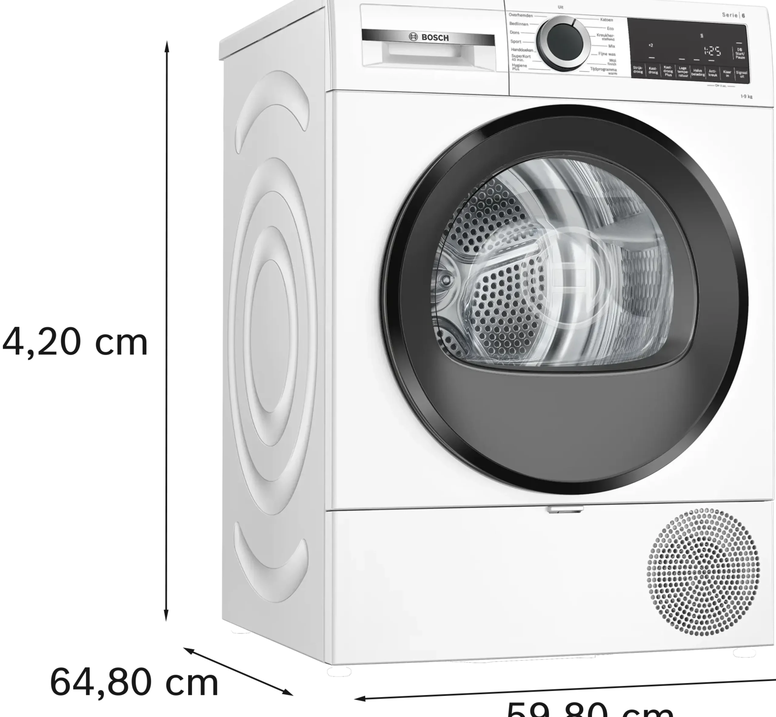 Serie 6 Warmtepompdroger 9 kg