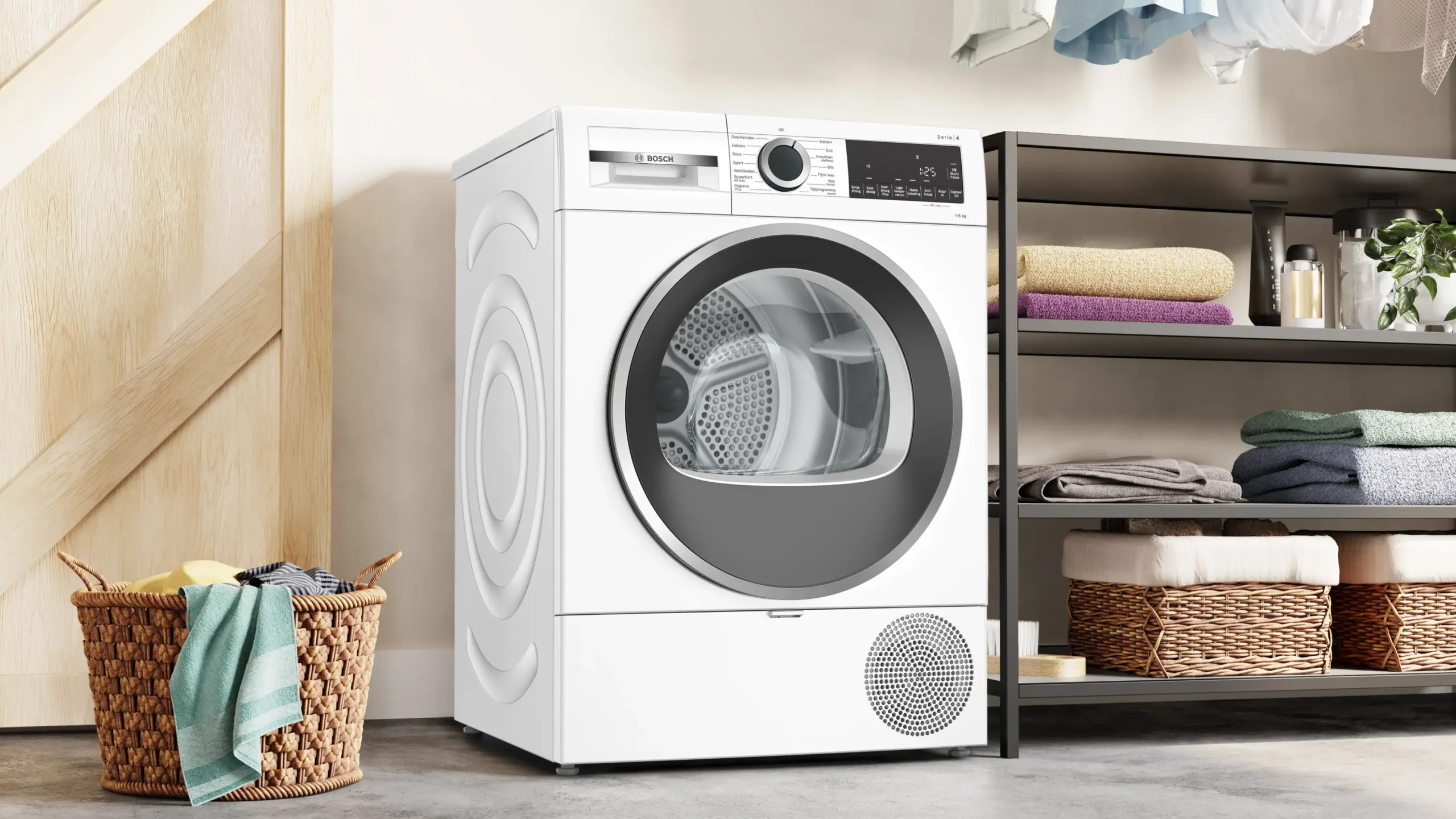 Serie 4 Warmtepompdroger 8 kg