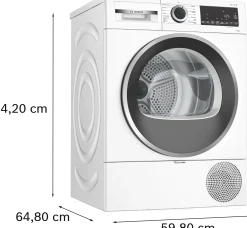 Serie 4 Warmtepompdroger 8 kg