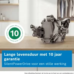 Serie 6 Was-droogcombinatie 9/6 kg max. 1400 rpm