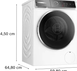 Serie 8 Wasmachine, voorlader 11 kg max. 1400 rpm