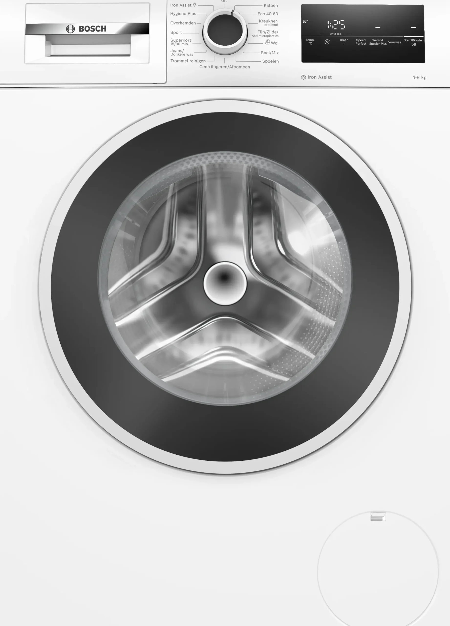 Serie 4 Wasmachine, voorlader 9 kg max. 1400 rpm