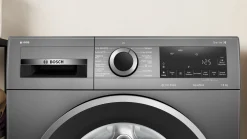 Serie 6 Wasmachine, voorlader 9 kg max. 1400 rpm, Cast iron grey
