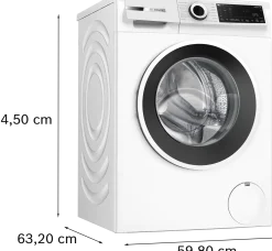 Serie 6 Wasmachine, voorlader 10 kg max. 1400 rpm