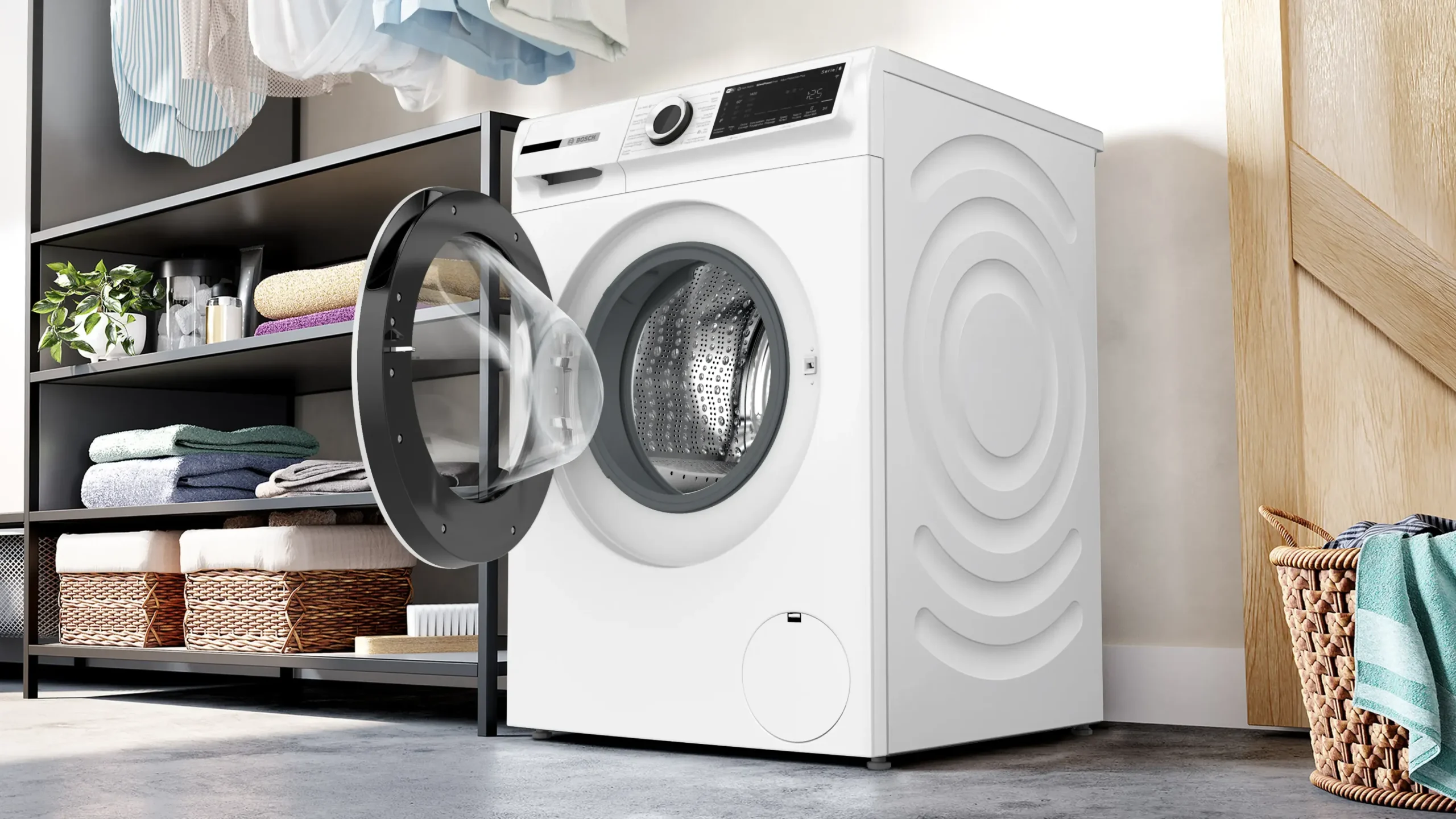 Serie 6 Wasmachine, voorlader 8 kg max. 1400 rpm