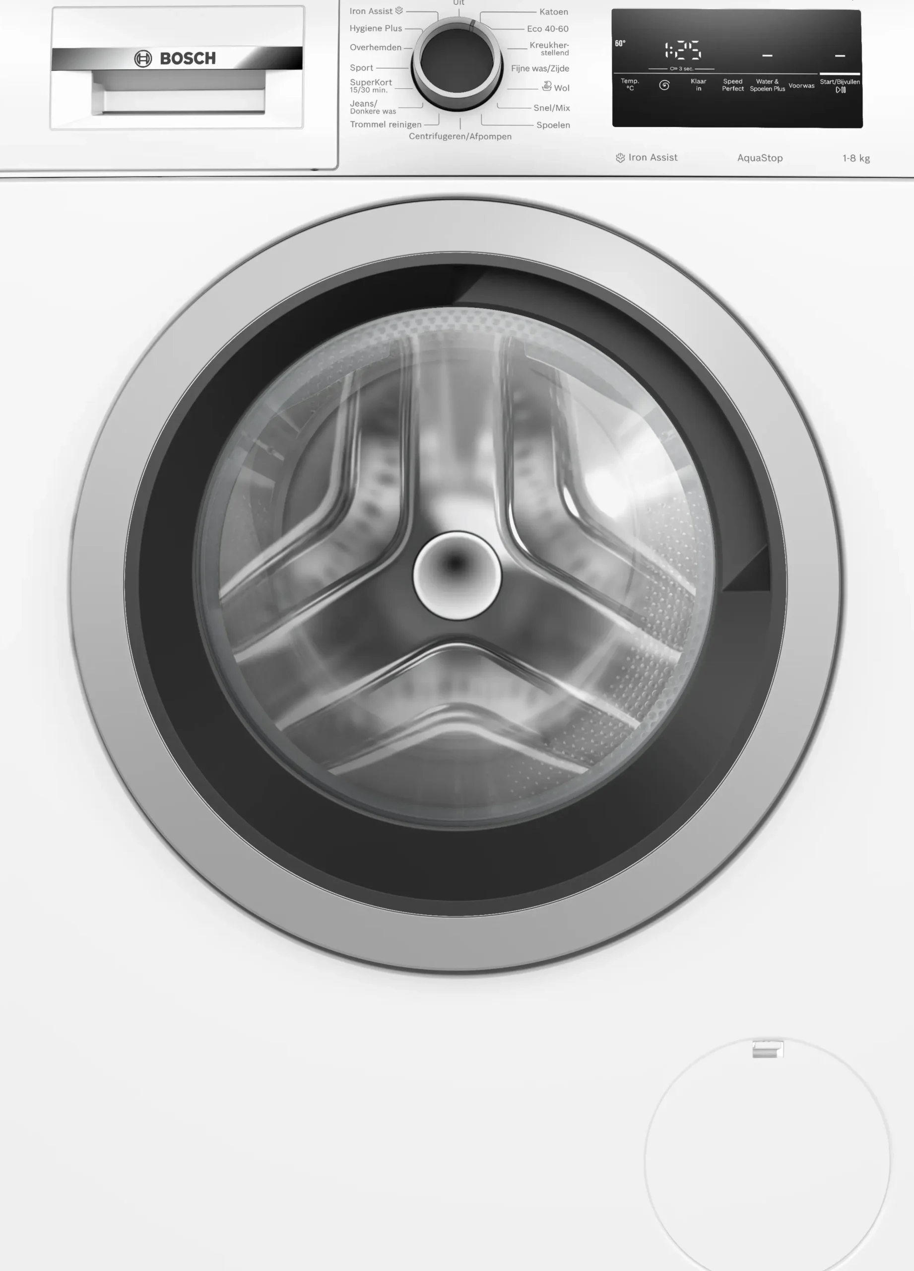 Serie 4 Wasmachine, voorlader 8 kg max. 1400 rpm