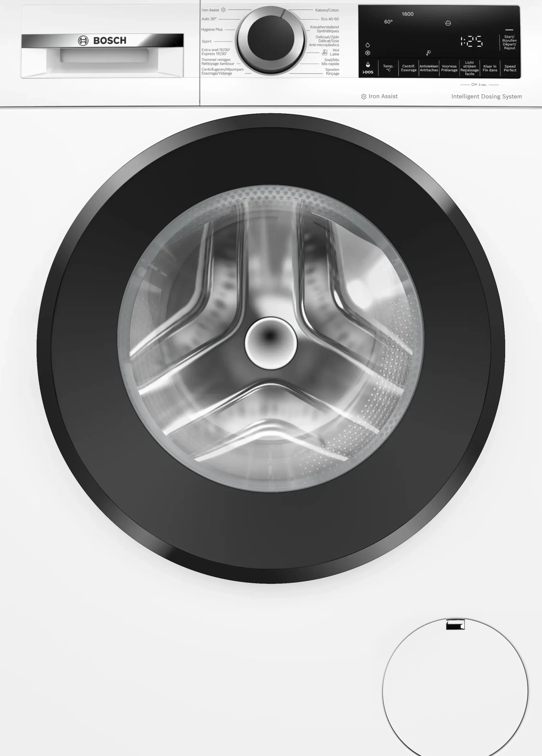 Serie 6 Wasmachine, voorlader 9 kg max. 1600 rpm