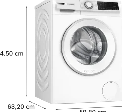 Serie 6 Wasmachine, voorlader 8 kg max. 1400 rpm