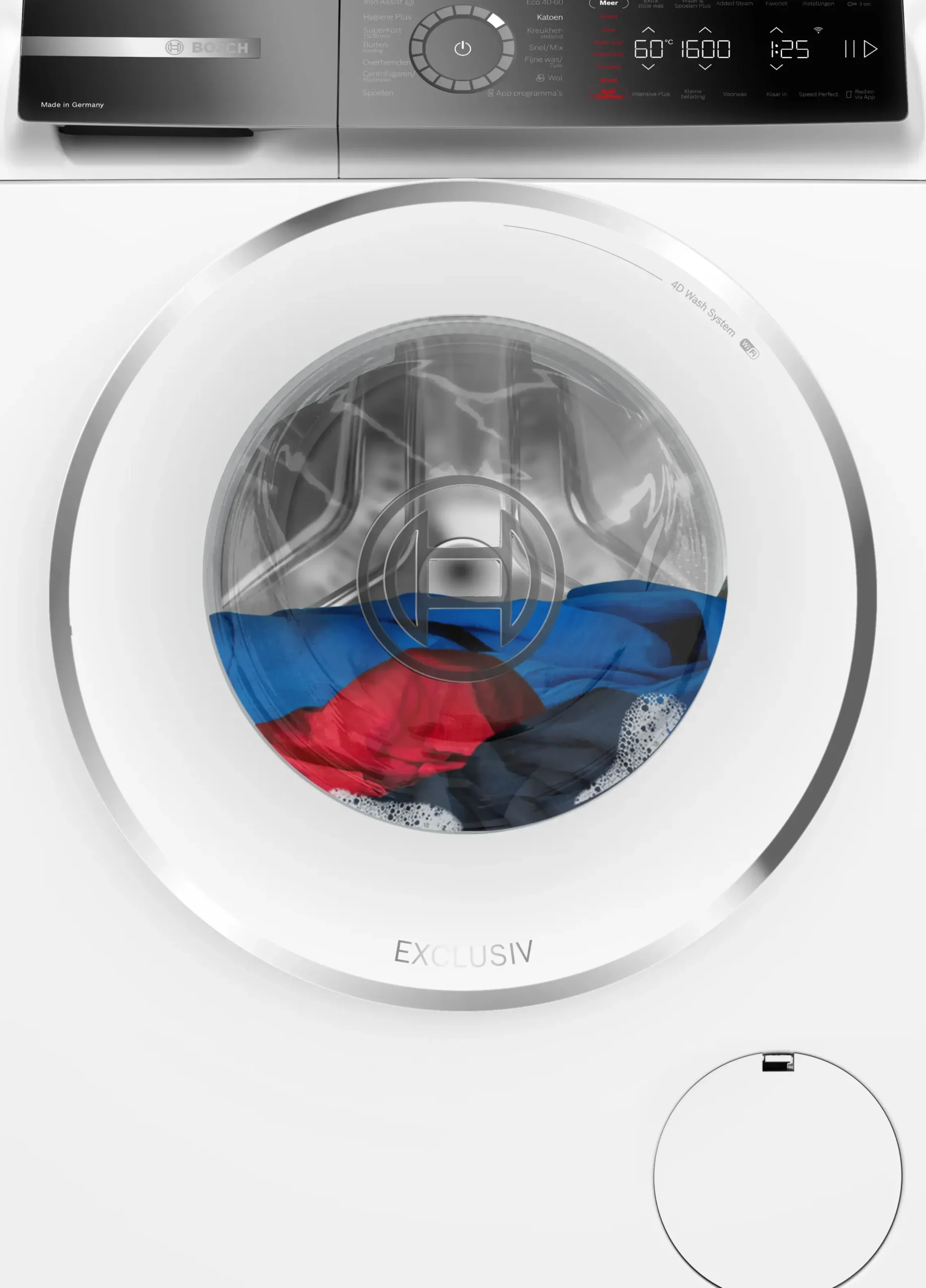 Serie 8 Wasmachine, voorlader 10 kg max. 1600 rpm