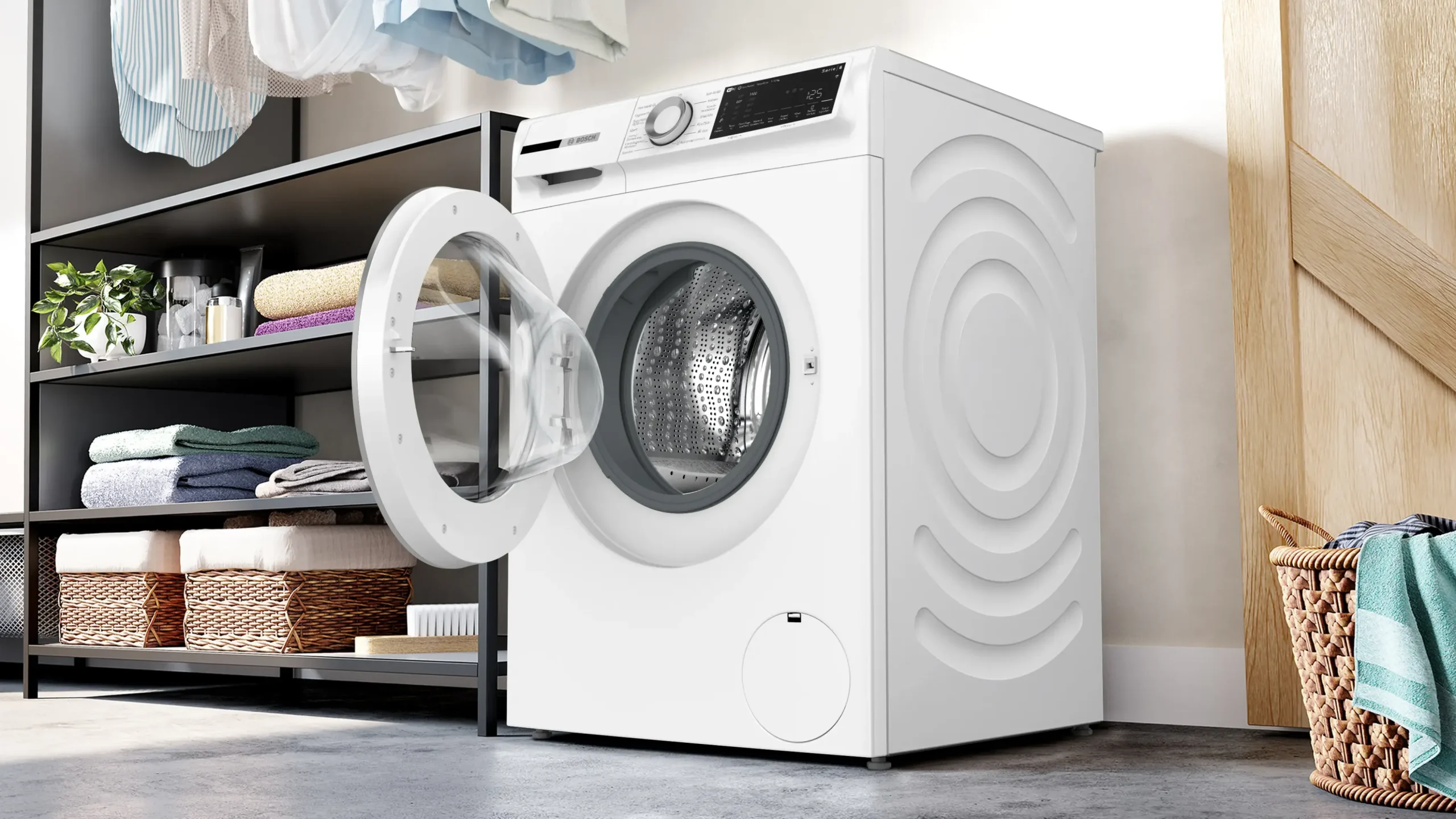 Serie 6 Wasmachine, voorlader 10 kg max. 1400 rpm