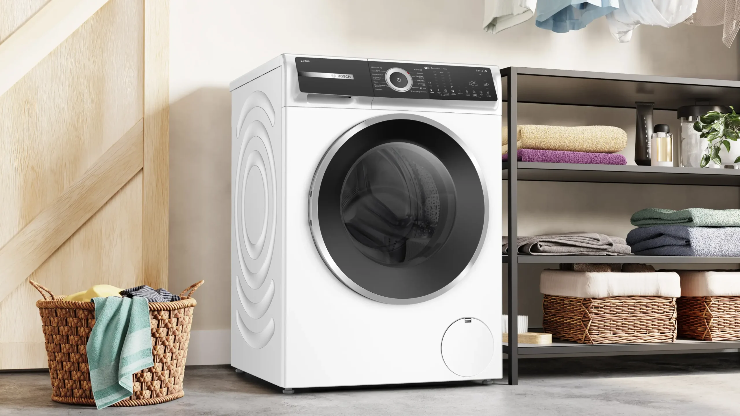 Serie 6 Wasmachine, voorlader 10 kg max. 1600 rpm