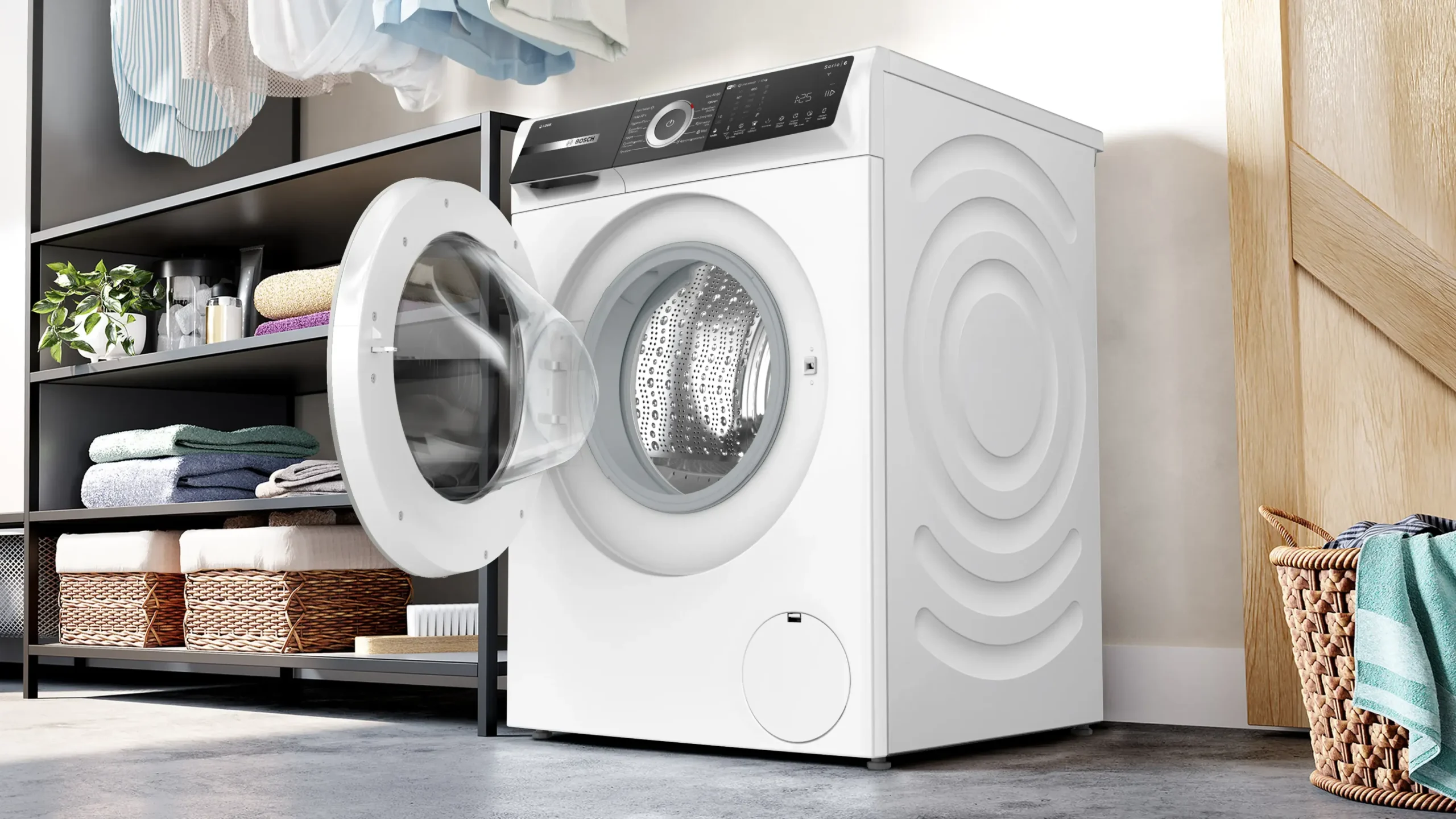 Serie 6 Wasmachine, voorlader 10 kg max. 1600 rpm