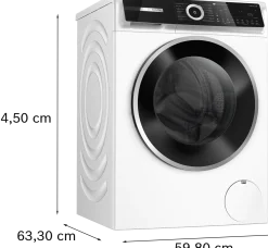 Serie 6 Wasmachine, voorlader 9 kg max. 1400 rpm