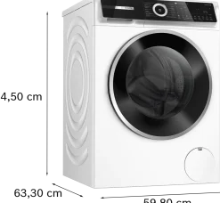 Serie 6 Wasmachine, voorlader 11 kg max. 1400 rpm