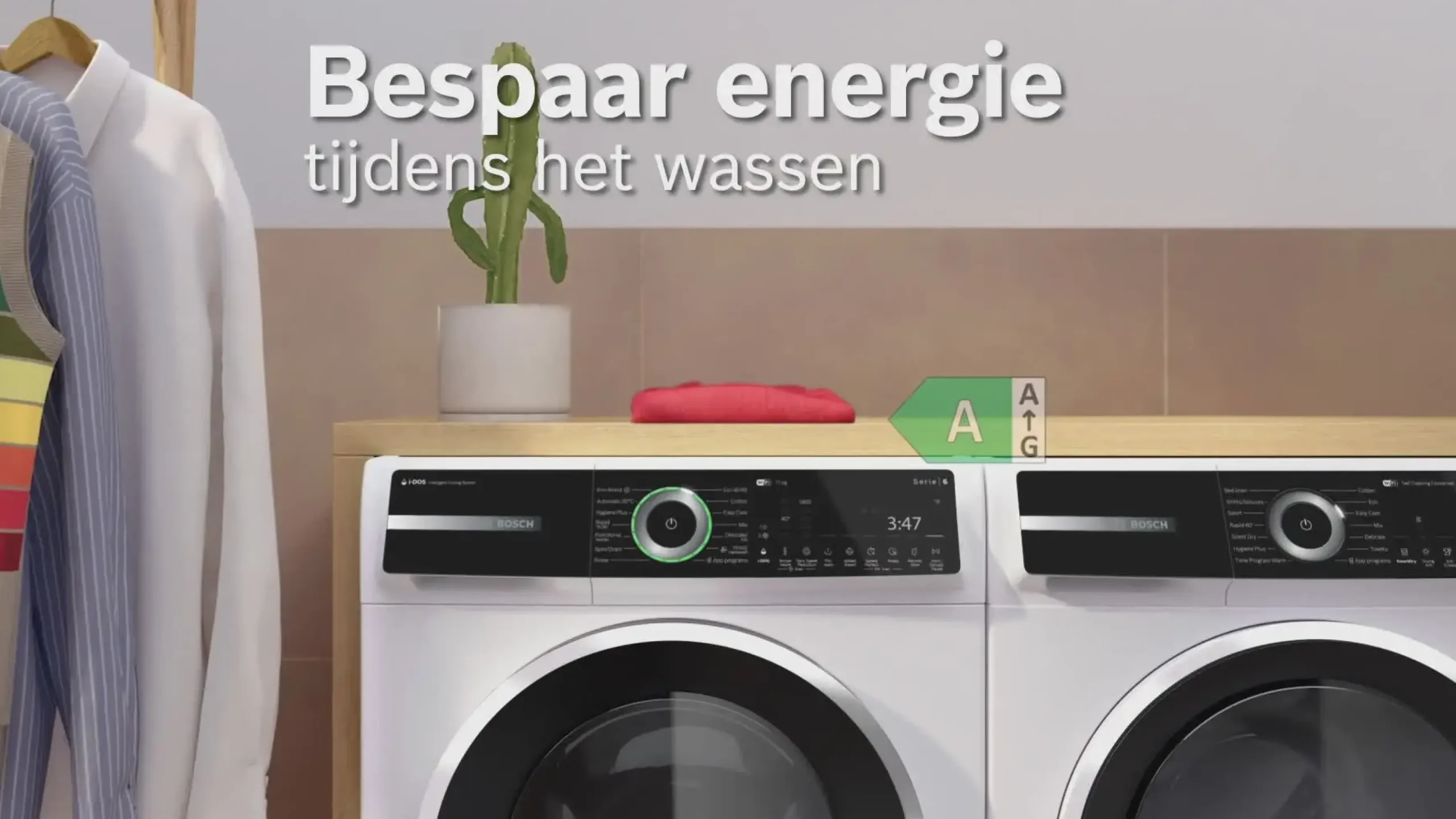 Serie 6 Wasmachine, voorlader 11 kg max. 1400 rpm