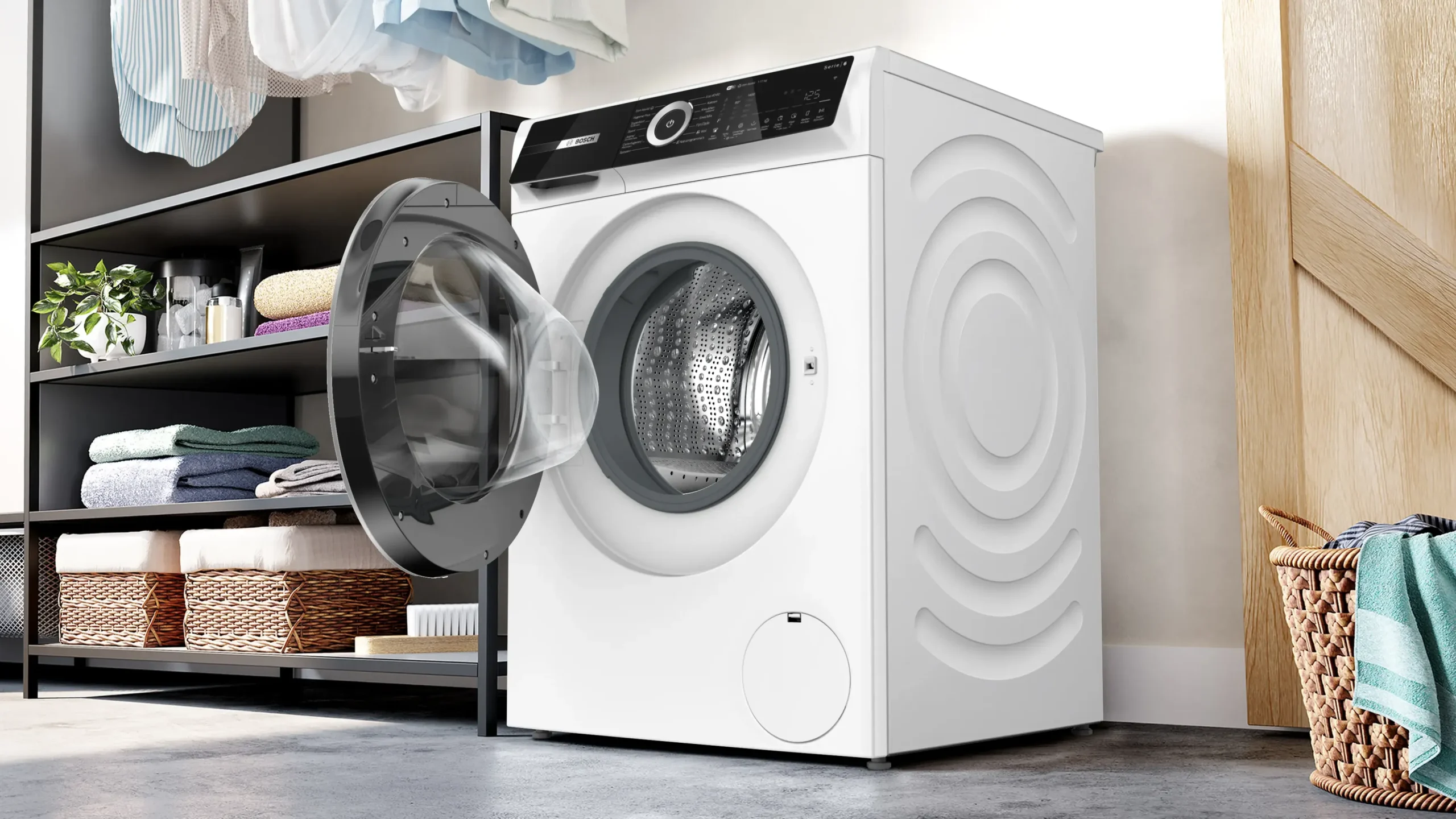 Serie 6 Wasmachine, voorlader 11 kg max. 1400 rpm
