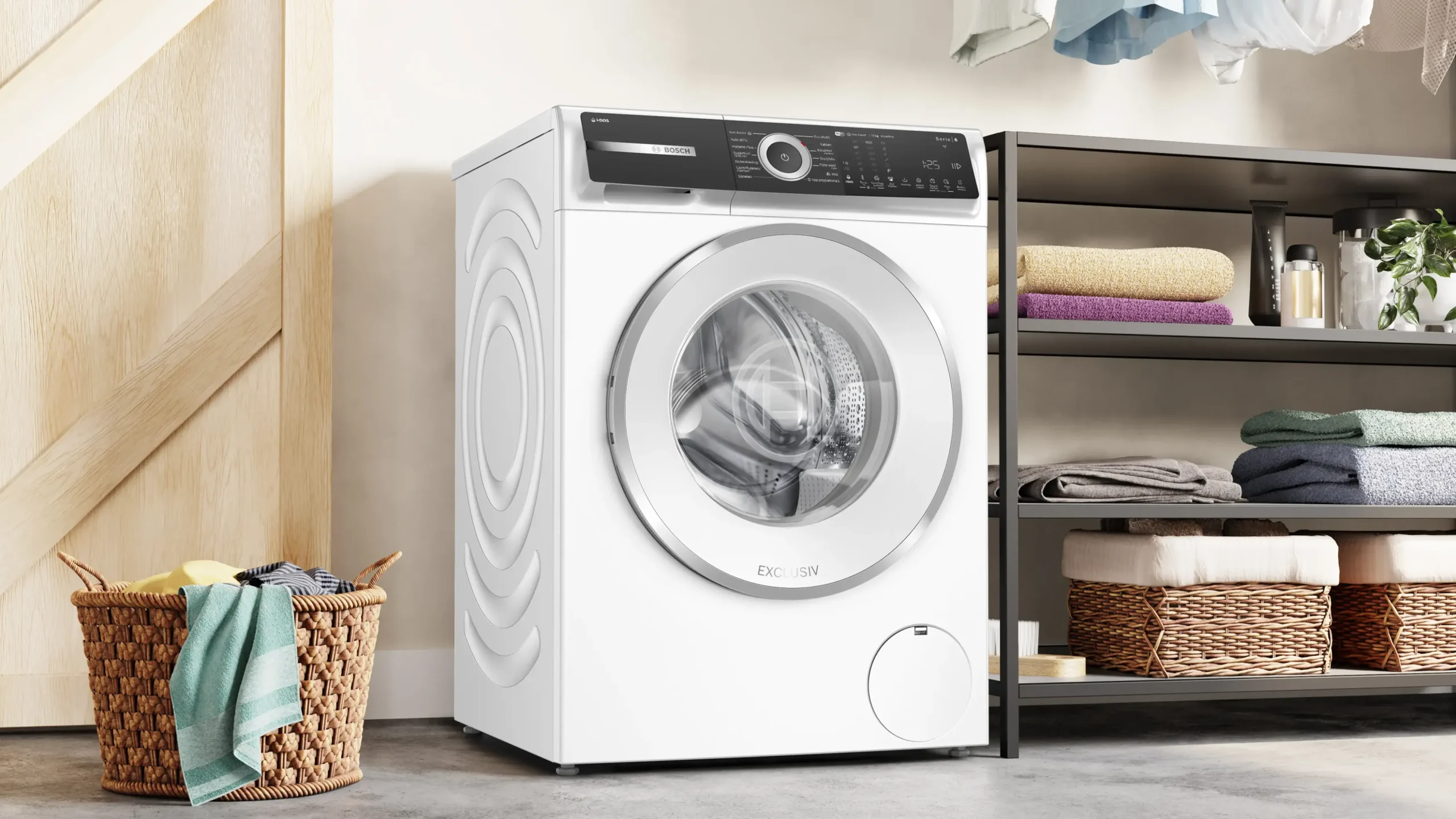 Serie 6 Wasmachine, voorlader 10 kg max. 1600 rpm