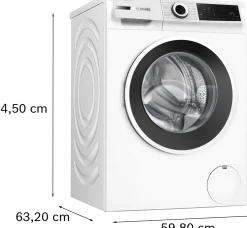 Serie 6 Wasmachine, voorlader 8 kg max. 1400 rpm