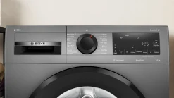 Serie 6 Wasmachine, voorlader 9 kg max. 1400 rpm, Cast iron grey