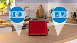 TAT3M124 Broodrooster MyMoment Rood