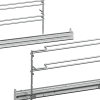 11005091 Telescooprails voor bakovens (1 bakniveau)