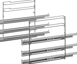 17006335 Telescopische rail op 3 niveaus voor oven