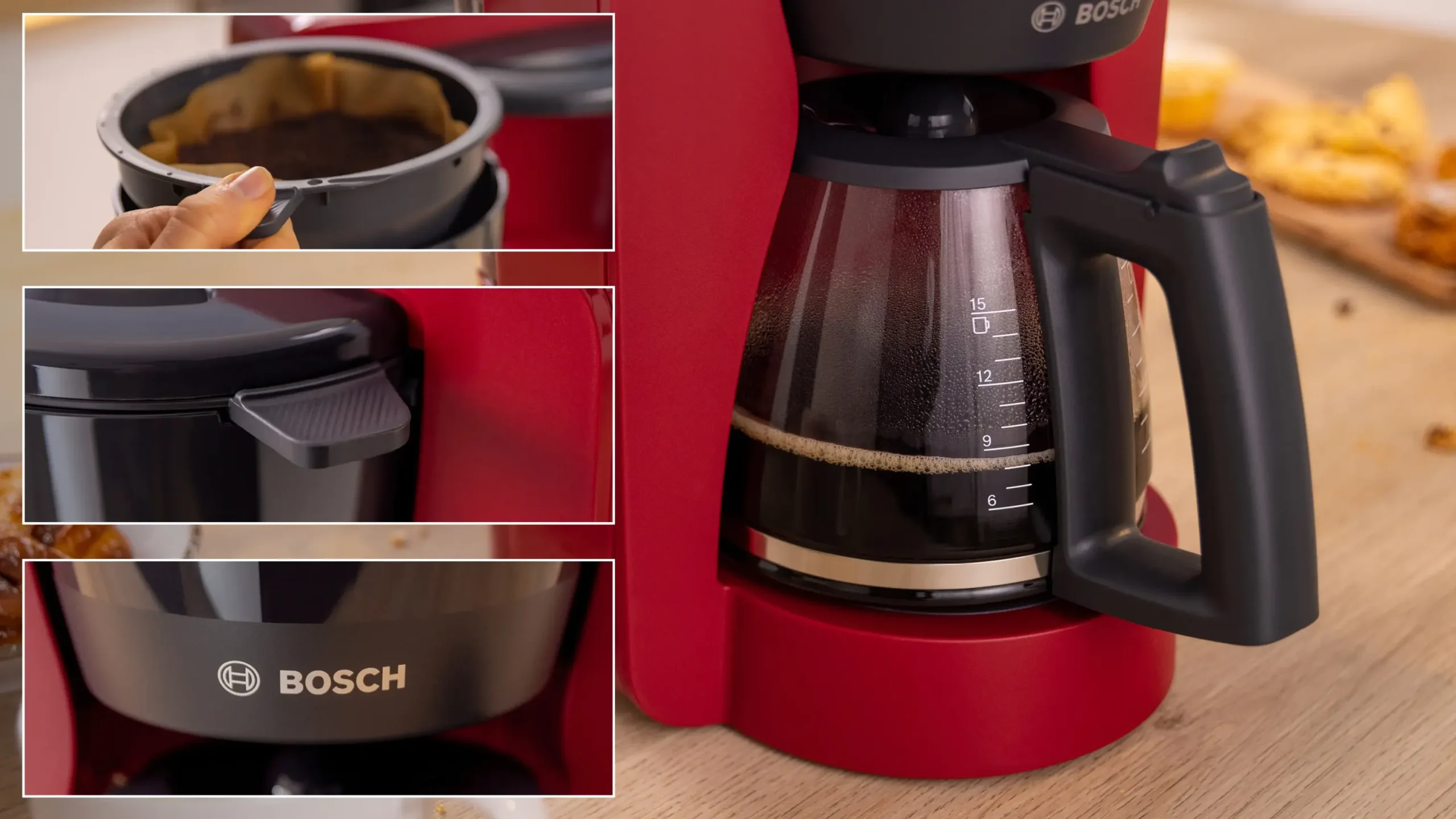 TKA3M134 Koffiezetter MyMoment Rood