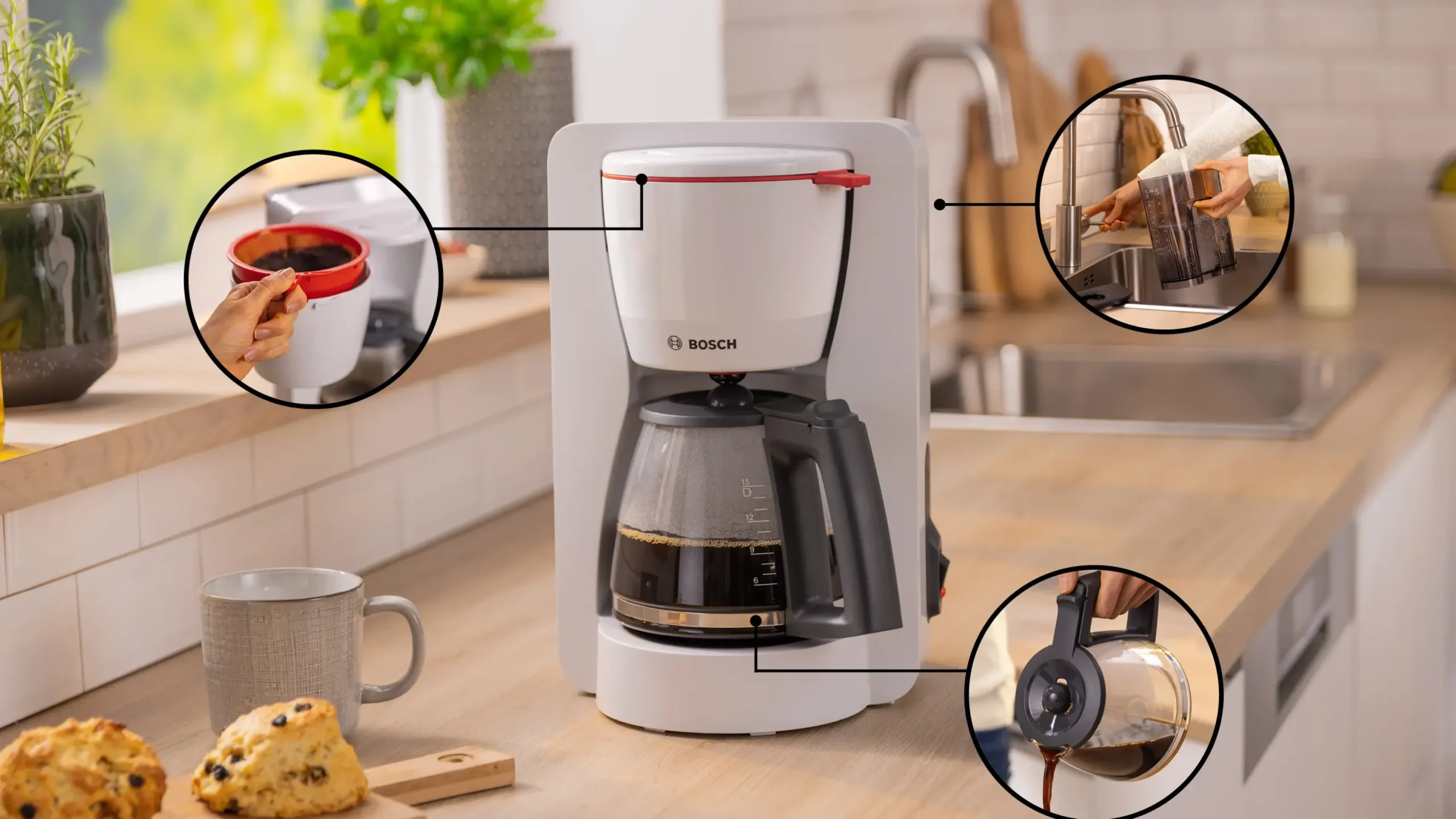 TKA2M111 Koffiezetter MyMoment Wit