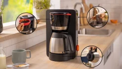 TKA6M273 Koffiezetter MyMoment Zwart