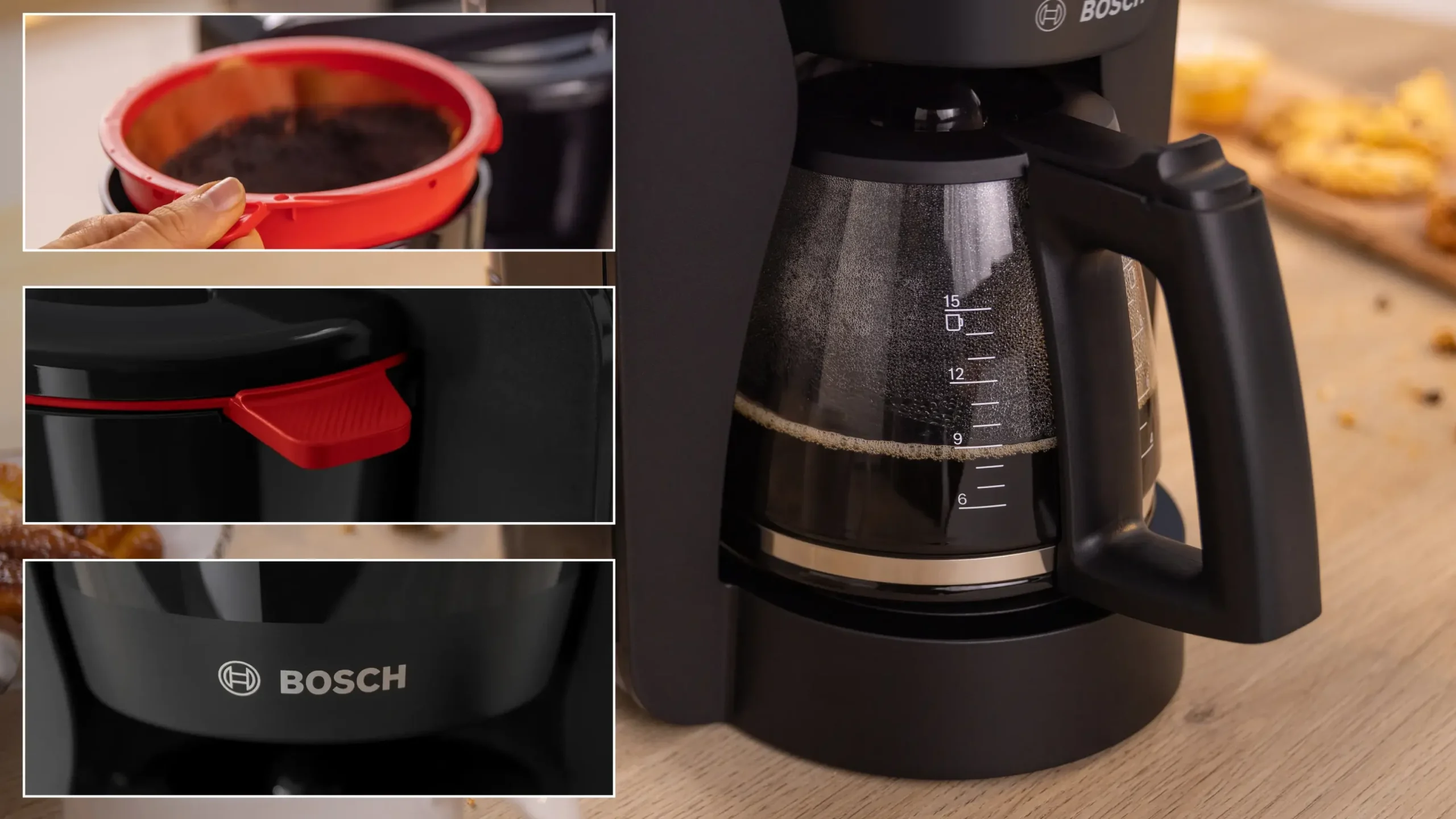TKA2M113 Koffiezetter MyMoment Zwart