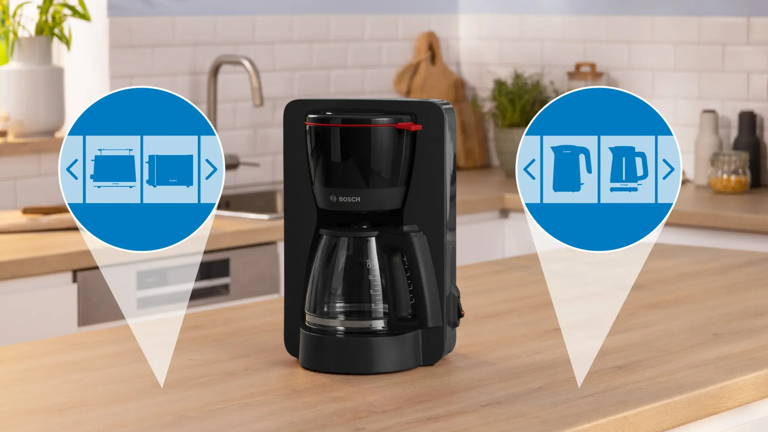 TKA2M113 Koffiezetter MyMoment Zwart