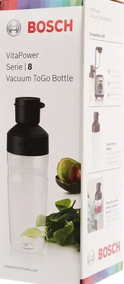17002892 ToGo-fles met deksel - 1 stuk