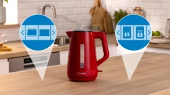 TWK1M124 Waterkoker MyMoment Rood