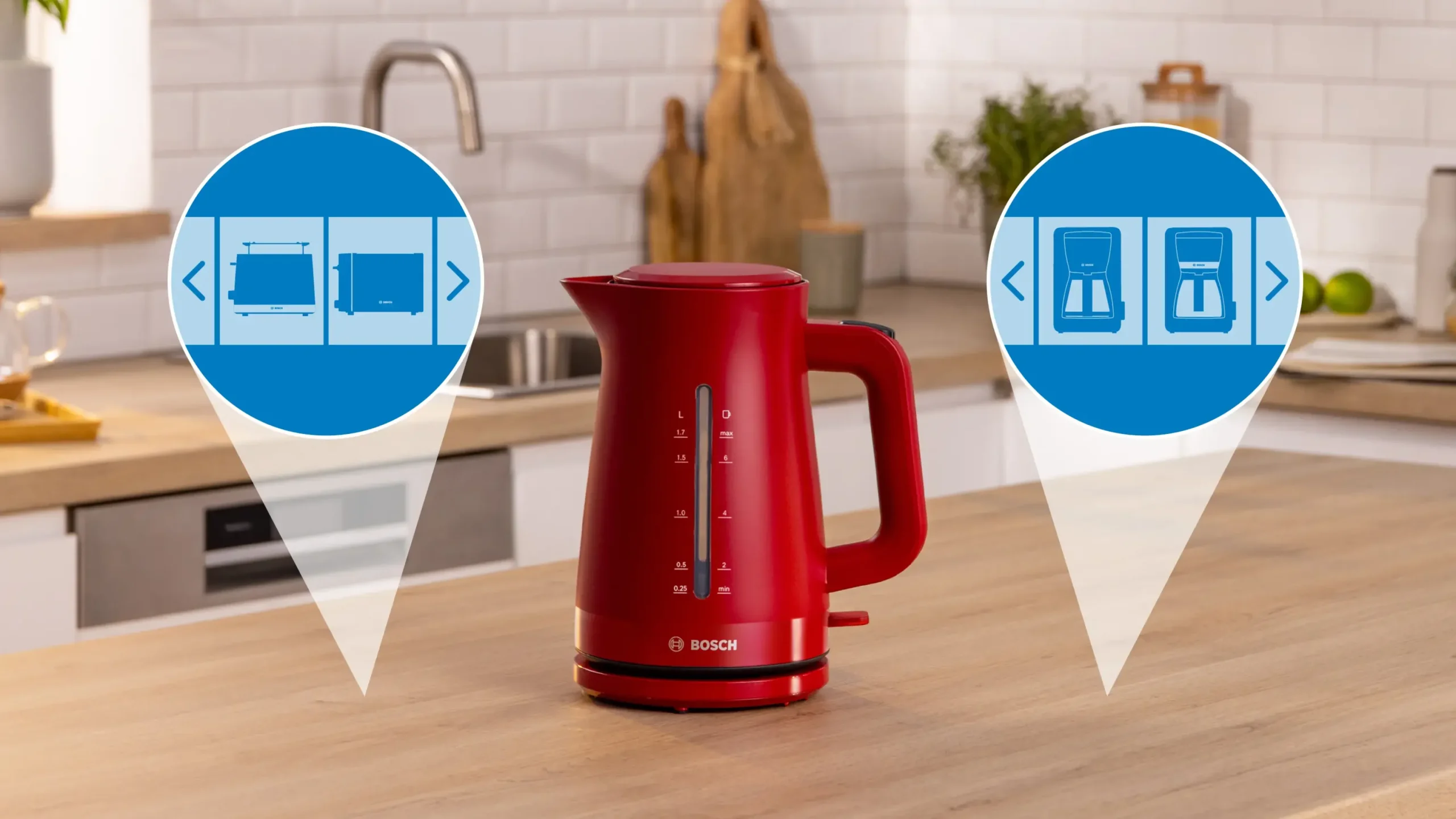 TWK3M124 Waterkoker MyMoment Rood