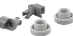 00424717 Wieltjes voor vaatwasser - 2 stuks