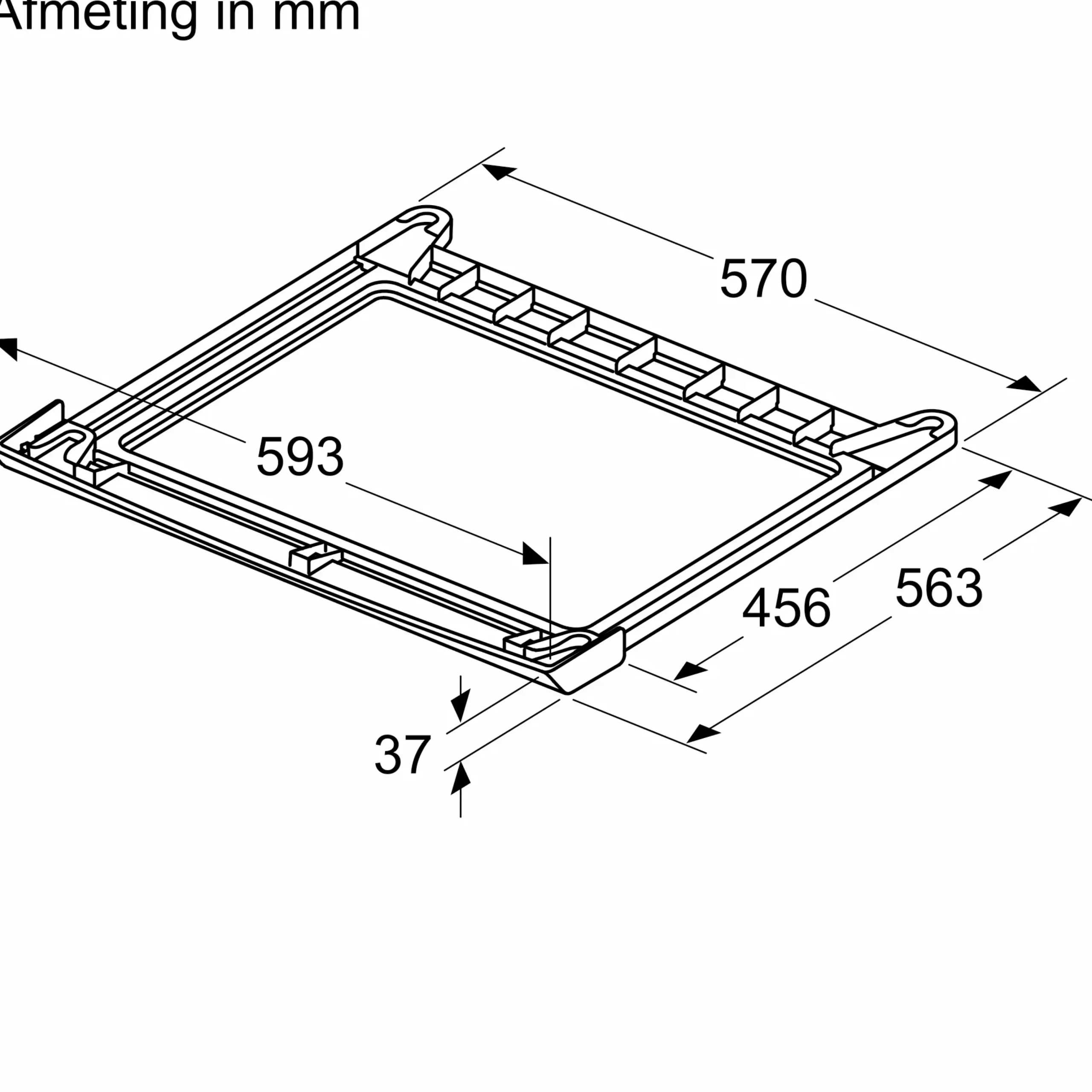WTZ27510 Verbindingsset voor wasmachine en droger
